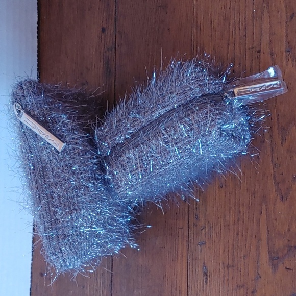 Mac Glittery Gray Cosmetic Bags - Picture 1 of 6